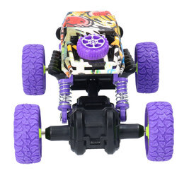 Auto Monster Truck na dużych kołach display 2