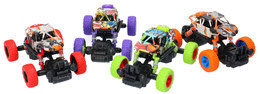 Auto Monster Truck na dużych kołach display 3