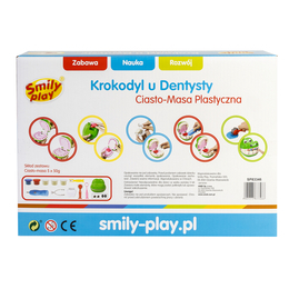 Masa plastyczna KROKODYL U DENTYSTY ciastomasa 2