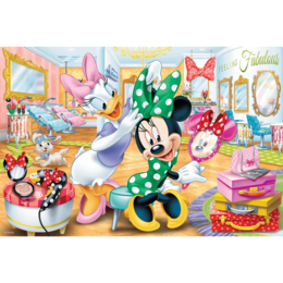 Puzzle 100 Minnie w salonie kosmetycznym 2