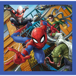 Puzzle 3w1 Pajęcza siła Spider-Man 4