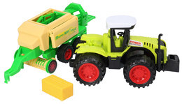Traktor z przyczepą PRASA KOSTUJĄCA 3