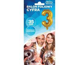 Balon foliowy Cyfra 3 2