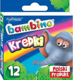 Kredki tradycyjne BAMBINO 12 kol 6