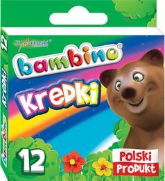 Kredki tradycyjne BAMBINO 12 kol 8