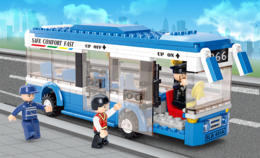Klocki Sluban Town AUTOBUS MIEJSKI 11