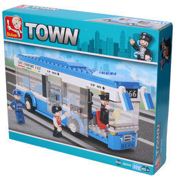 Klocki Sluban Town AUTOBUS MIEJSKI 13