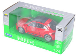 Auto Volkswagen New Beeatle model metalowy WELLY 5