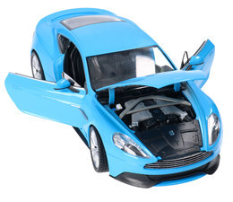 Auto ASTON MARTIN VANQUISH  model metalowy WELLY 4