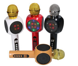Mikrofon karaoke bezprzewodowy USB 4