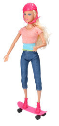 Lalka DEFA LUCY - na deskorolce 3