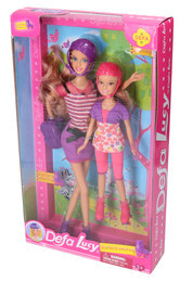 Lalka DEFA LUCY - Siostry na rolkach 2
