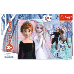 Puzzle 30 Magiczna Kraina Lodu Frozen 2
