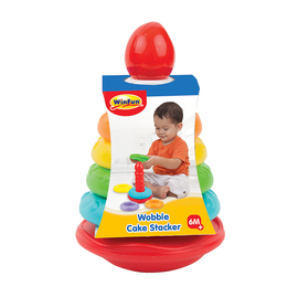 CIASTECZKOWA PIRAMIDKA UKŁADANKA Smily Play 3