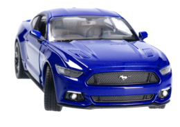 Auto FORD MUSTANG GT 2015 model metalowy WELLY 1:24 6