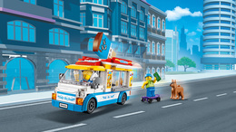  LEGO City. Furgonetka z lodami 10