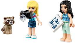 LEGO Friends Leśny mikrobus kempingowy i żaglówka 5