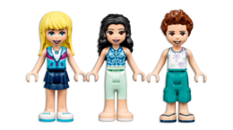 LEGO Friends Leśny mikrobus kempingowy i żaglówka 6