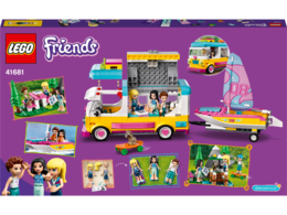 LEGO Friends Leśny mikrobus kempingowy i żaglówka 10