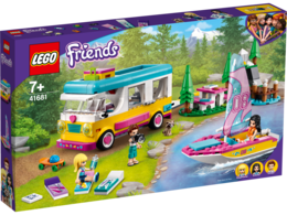LEGO Friends Leśny mikrobus kempingowy i żaglówka 11