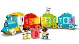 Klocki LEGO Duplo - Pociąg z cyferkami. Nauka liczenia 3