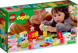 Klocki LEGO Duplo - Pociąg z cyferkami. Nauka liczenia 4