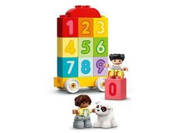 Klocki LEGO Duplo - Pociąg z cyferkami. Nauka liczenia 5
