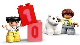 Klocki LEGO Duplo - Pociąg z cyferkami. Nauka liczenia 6