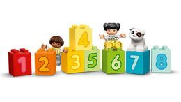 Klocki LEGO Duplo - Pociąg z cyferkami. Nauka liczenia 7