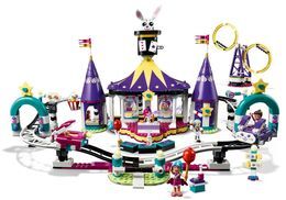 Klocki LEGO Friends - Magiczne wesołe miasteczko z kolejką górską 4