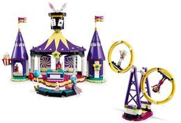 Klocki LEGO Friends - Magiczne wesołe miasteczko z kolejką górską 7