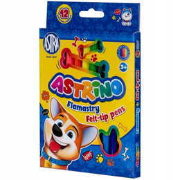 Flamastry ASTRINO 12 kolorów 2
