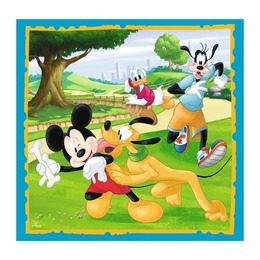 Puzzle 3w1 MYSZKA MIKI i PRZYJACIELE 2