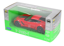 Auto CHEVROLET CORVETTE Z06 2017 model metalowy WELLY 9