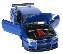 Auto NISSAN Skyline GT-R model metalowy 2