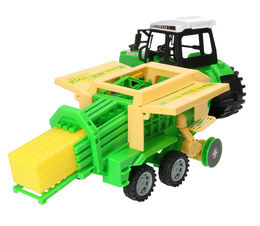 Traktor z przyczepą PRASA KOSTUJĄCA 12