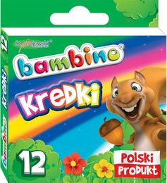 Kredki tradycyjne BAMBINO 12 kol 7