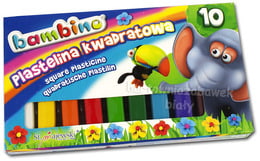 Plastelina BAMBINO 10 kolorów 4