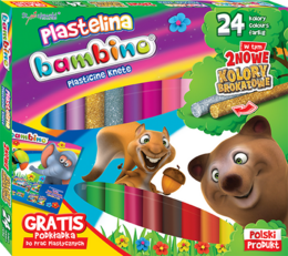 Plastelina  BAMBINO 24 kol. 9