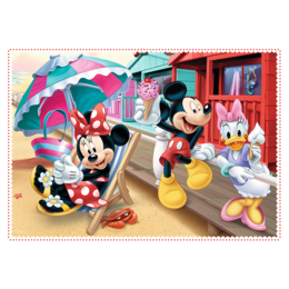 Puzzle 4w1 Minnie z przyjaciółkami 4