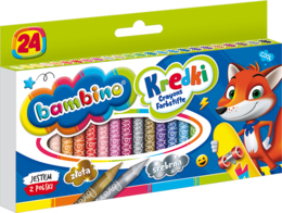 Kredki BAMBINO 24 kolory 2