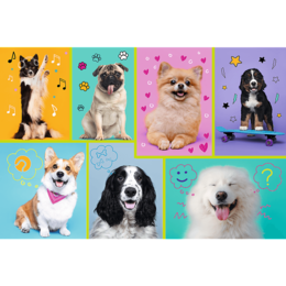 Puzzle 100 W ŚWIECIE PIESKÓW - PIESKI 2