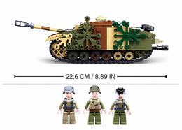 Klocki SLUBAN czołg WWII 4
