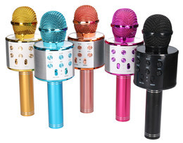 Bezprzewodowy mikrofon KARAOKE usb 2