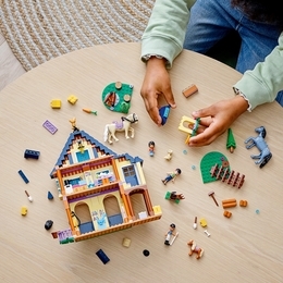 Klocki Lego Friends Leśne centrum jeździeckie 5