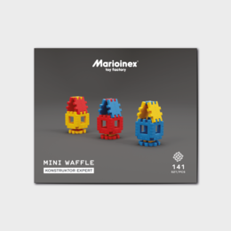 Klocki mini wafle KONSTRUKTOR EXPERT 141el 8