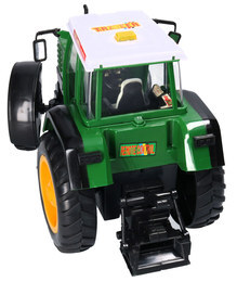 Wielki traktor na radio + przyczepa 14