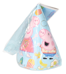 Czapeczki urodzinowe ŚWINKA PEPPA 2