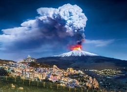 Puzzle 1000 WULKAN ETNA 2