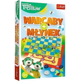 Warcaby młynek Rodzina Treflików 2